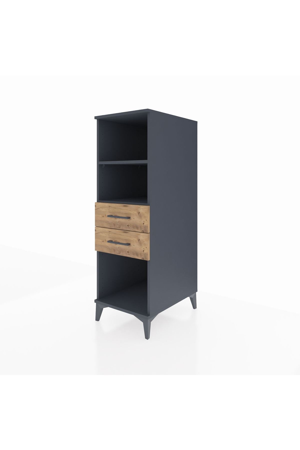 Kronos Dolap 2 Raflı 2 Çekmeceli 44x59x134 - S82M114V6C