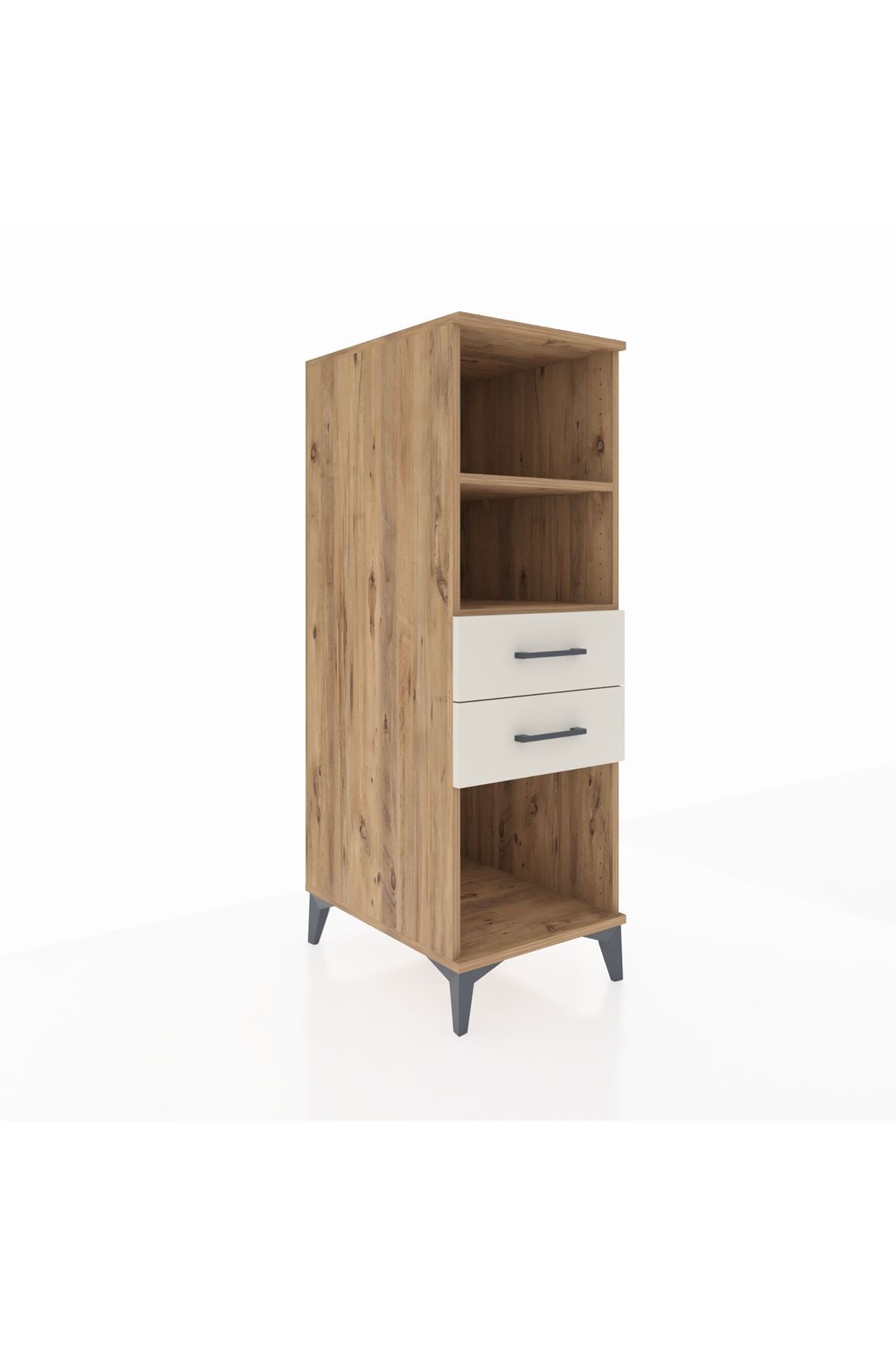 Kronos Dolap 2 Raflı 2 Çekmeceli 44x59x134 - S82M114V7C