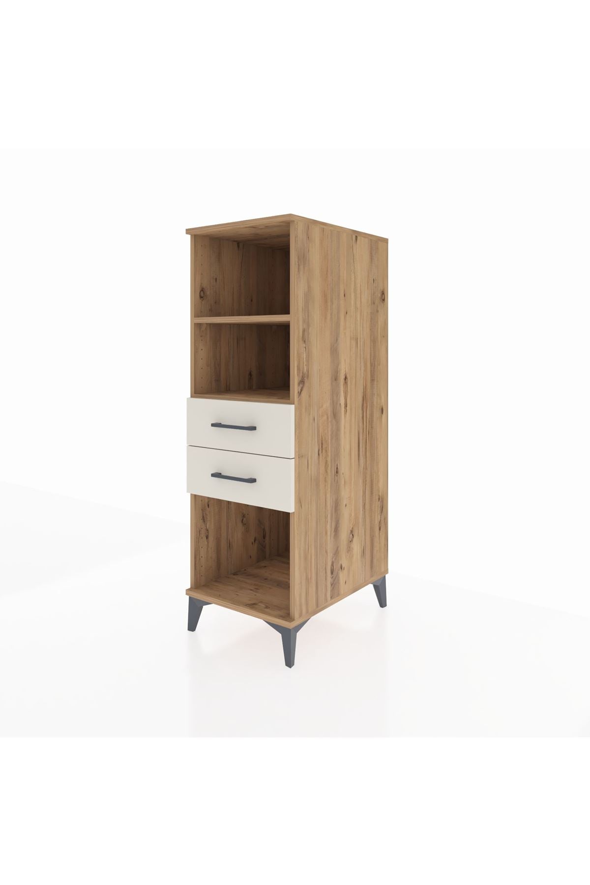 Kronos Dolap 2 Raflı 2 Çekmeceli 44x59x134 - S82M114V7C