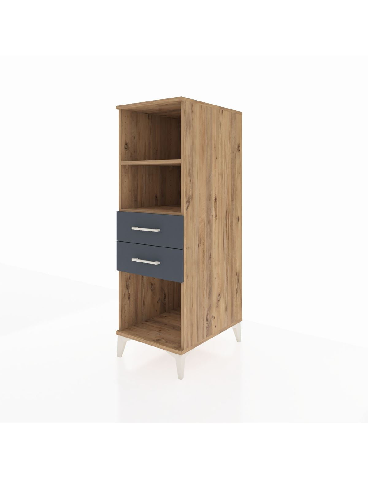 Kronos Dolap 2 Raflı 2 Çekmeceli 44x59x134 - S82M114V8C