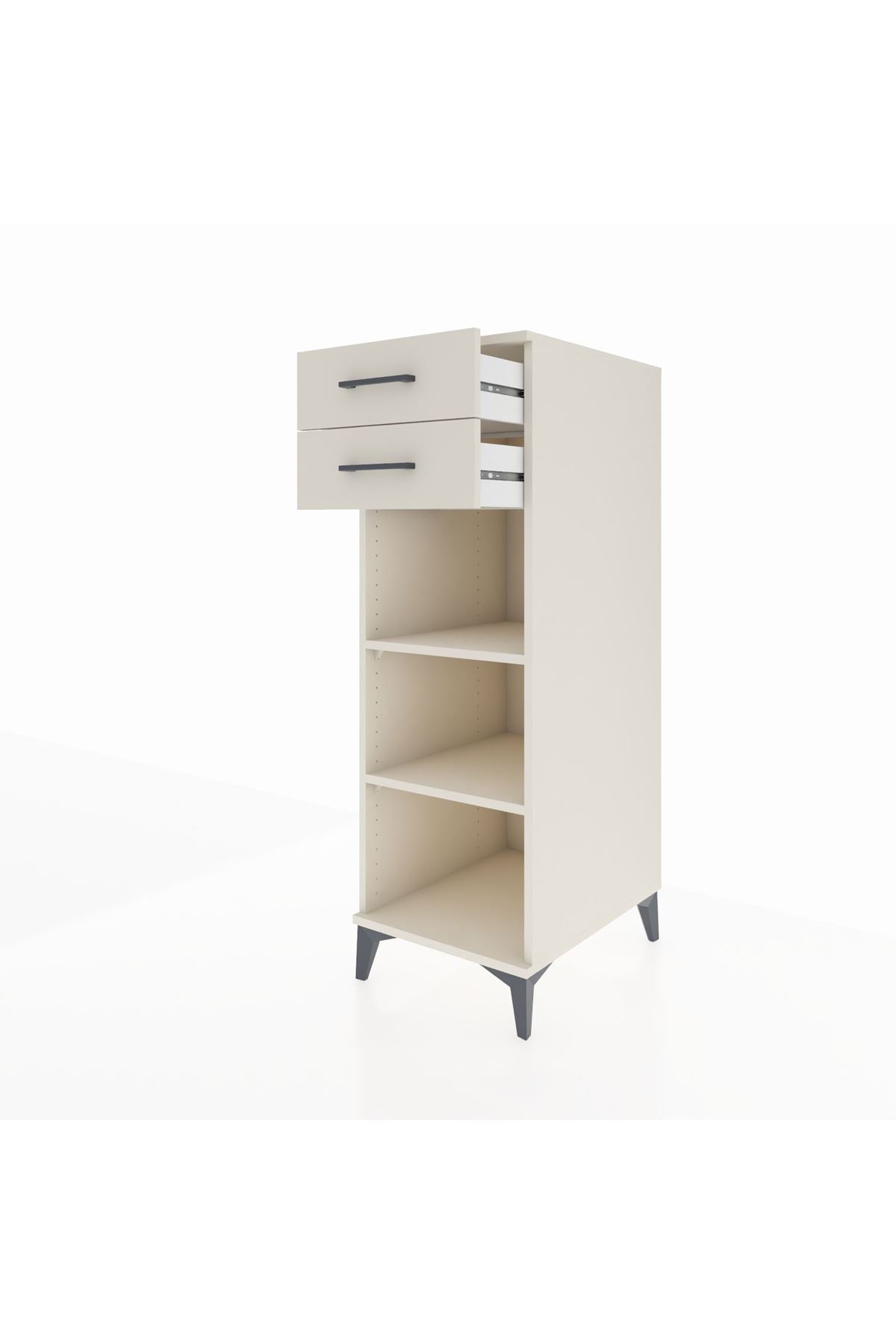 Kronos Dolap 2 Raflı 2 Çekmeceli 44x59x134 - S82M115V1C