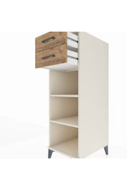 Kronos Dolap 2 Raflı 2 Çekmeceli 44x59x134 - S82M115V3C