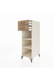 Kronos Dolap 2 Raflı 2 Çekmeceli 44x59x134 - S82M115V3C