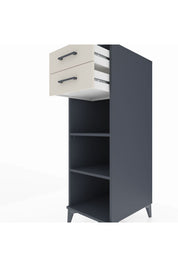 Kronos Dolap 2 Raflı 2 Çekmeceli 44x59x134 - S82M115V4C