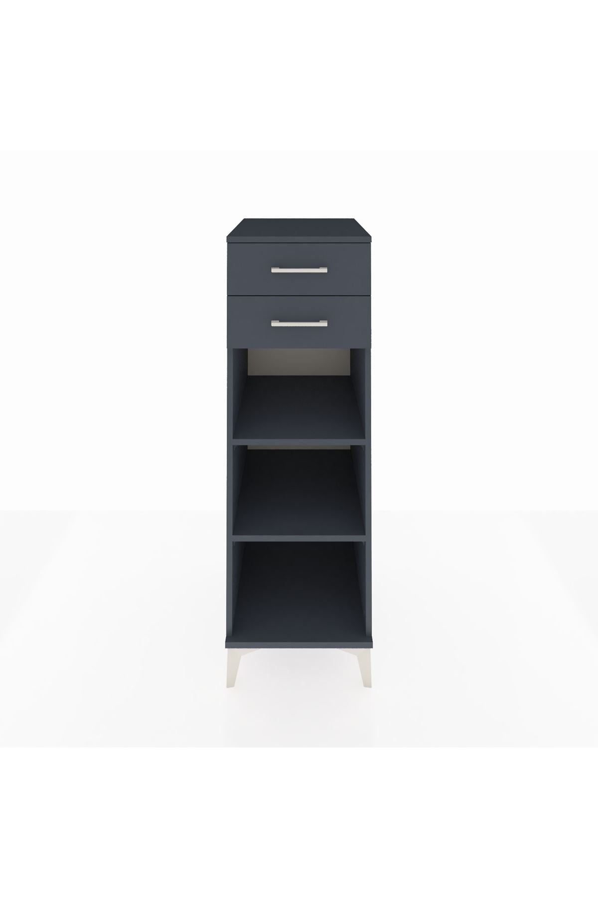 Kronos Dolap 2 Raflı 2 Çekmeceli 44x59x134 - S82M115V5C