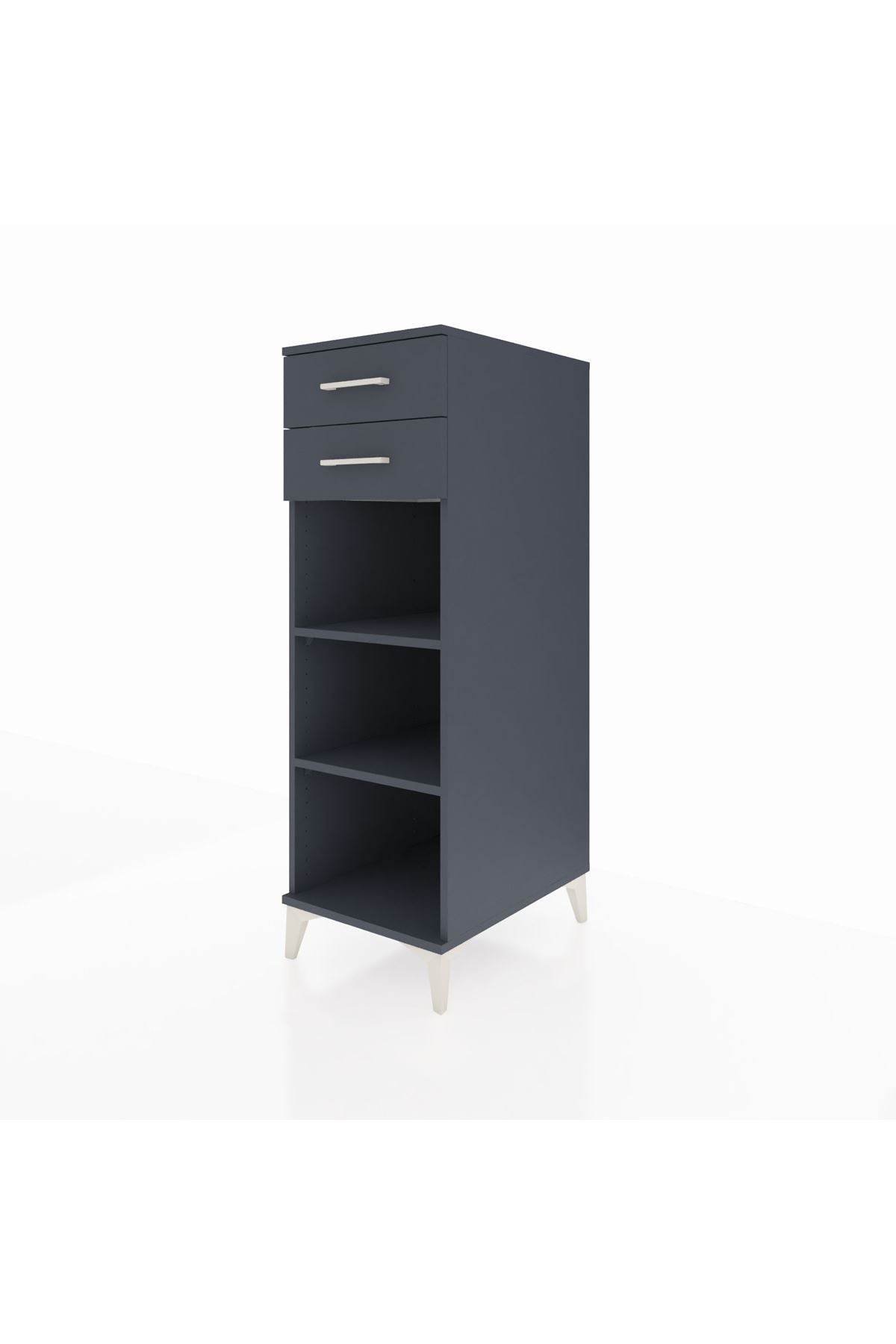 Kronos Dolap 2 Raflı 2 Çekmeceli 44x59x134 - S82M115V5C