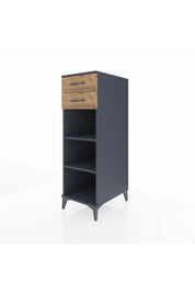 Kronos Dolap 2 Raflı 2 Çekmeceli 44x59x134 - S82M115V6C