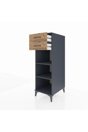 Kronos Dolap 2 Raflı 2 Çekmeceli 44x59x134 - S82M115V6C