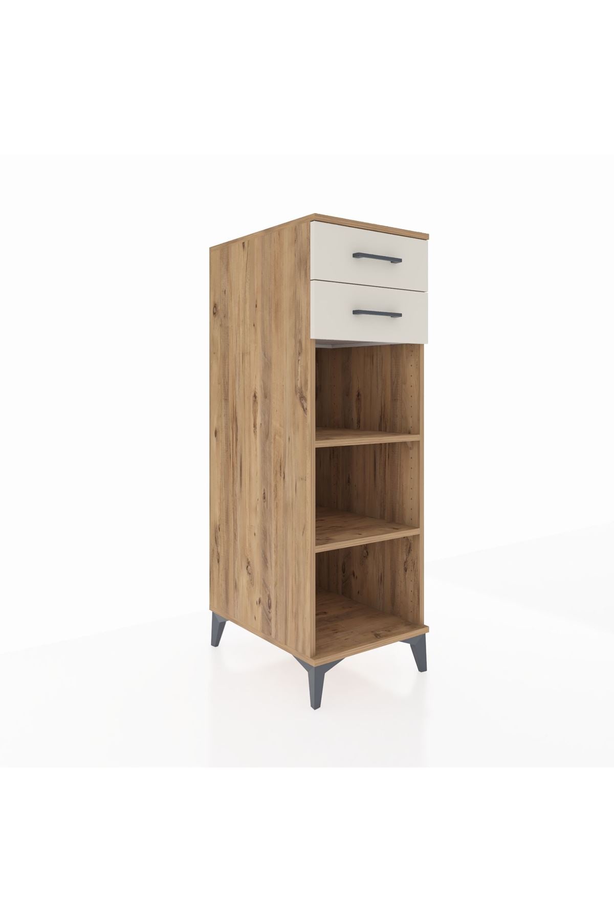 Kronos Dolap 2 Raflı 2 Çekmeceli 44x59x134 - S82M115V7C