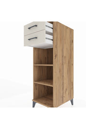 Kronos Dolap 2 Raflı 2 Çekmeceli 44x59x134 - S82M115V7C