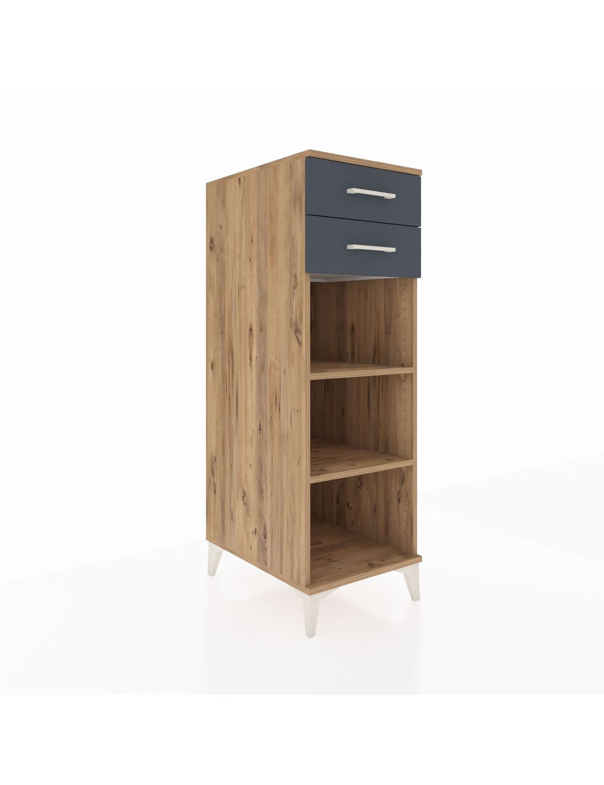 Kronos Dolap 2 Raflı 2 Çekmeceli 44x59x134 - S82M115V8C