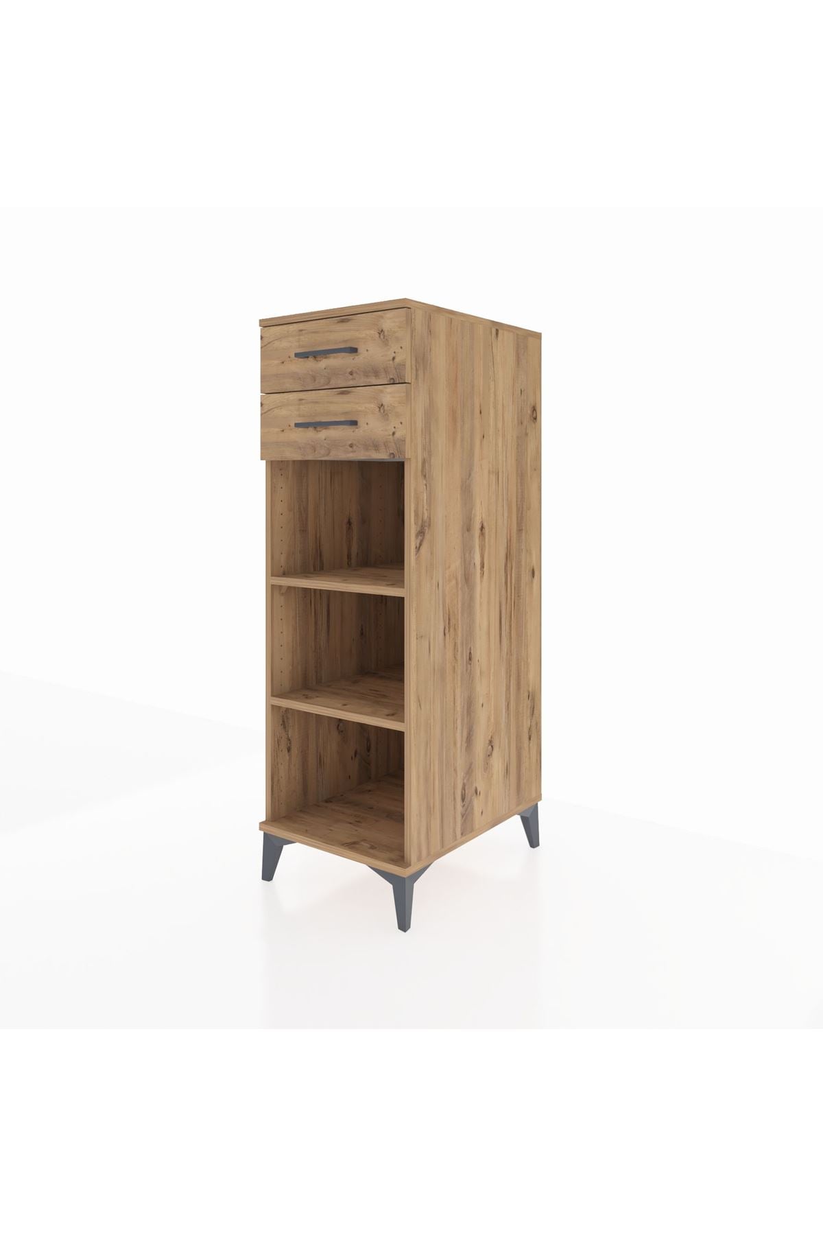 Kronos Dolap 2 Raflı 2 Çekmeceli 44x59x134 - S82M115V9C