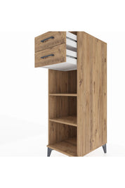 Kronos Dolap 2 Raflı 2 Çekmeceli 44x59x134 - S82M115V9C