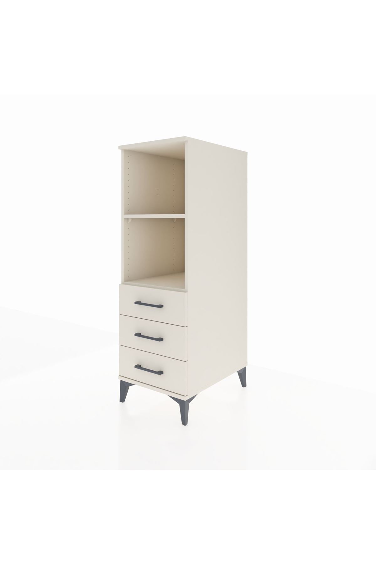 Kronos Dolap 2 Raflı 3 Çekmeceli 44x59x134 - S82M116V1C