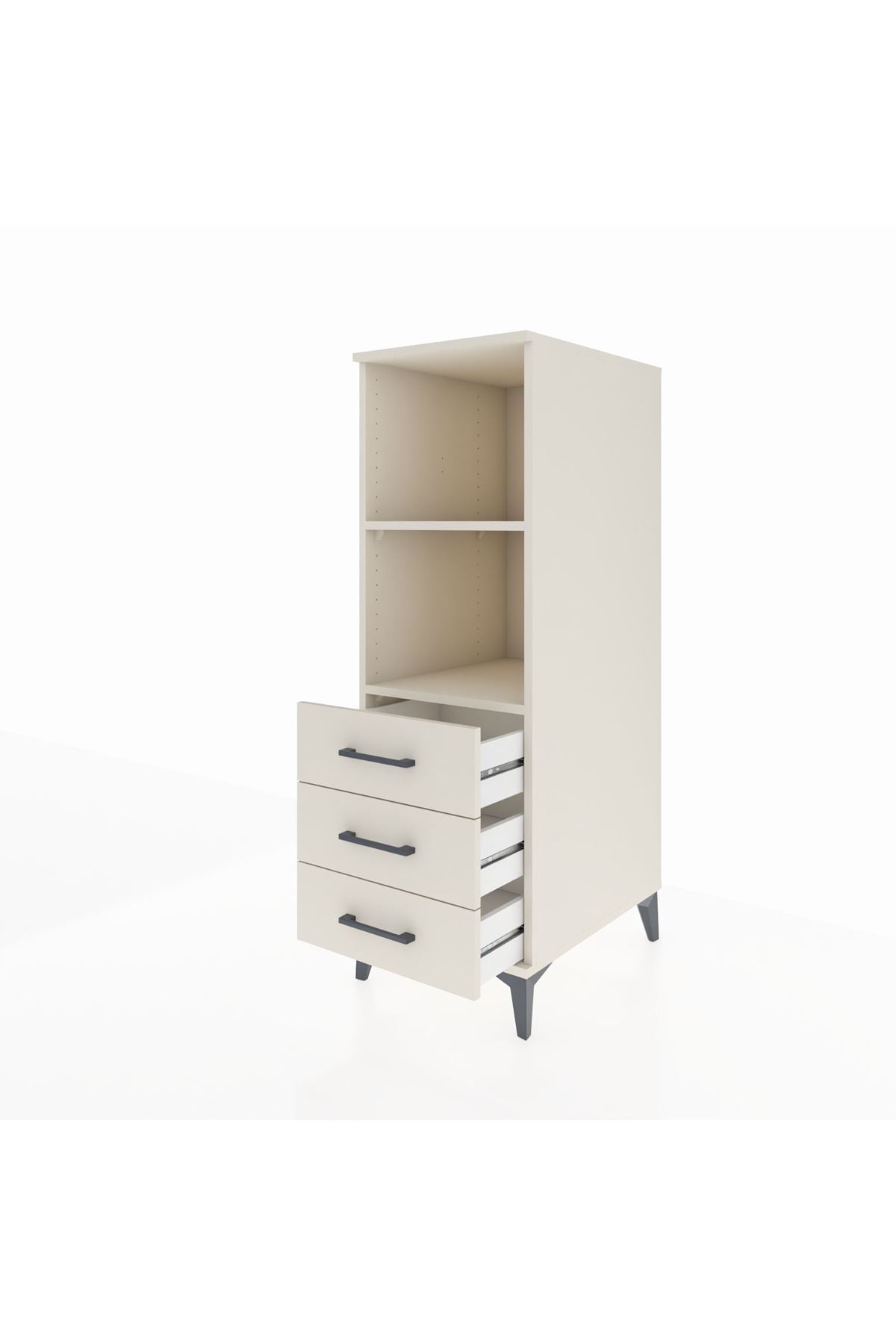Kronos Dolap 2 Raflı 3 Çekmeceli 44x59x134 - S82M116V1C