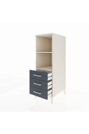 Kronos Dolap 2 Raflı 3 Çekmeceli 44x59x134 - S82M116V2C