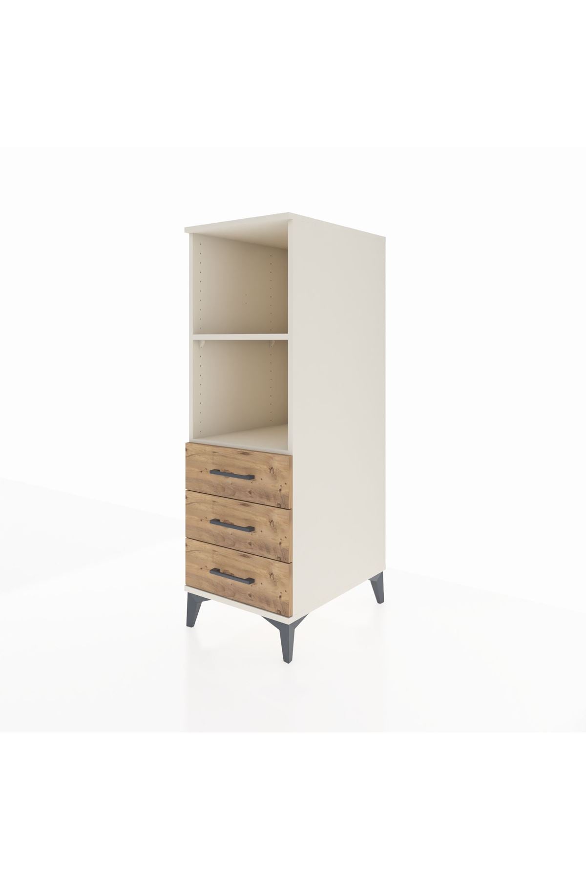 Kronos Dolap 2 Raflı 3 Çekmeceli 44x59x134 - S82M116V3C