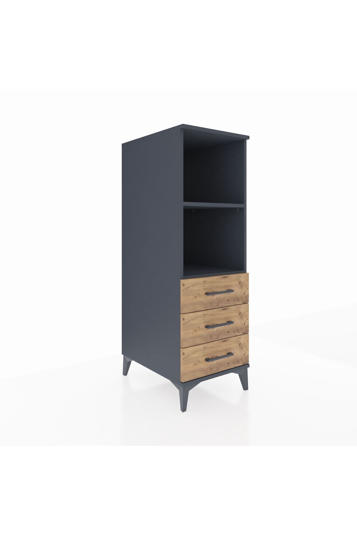 Kronos Dolap 2 Raflı 3 Çekmeceli 44x59x134 - S82M116V6C