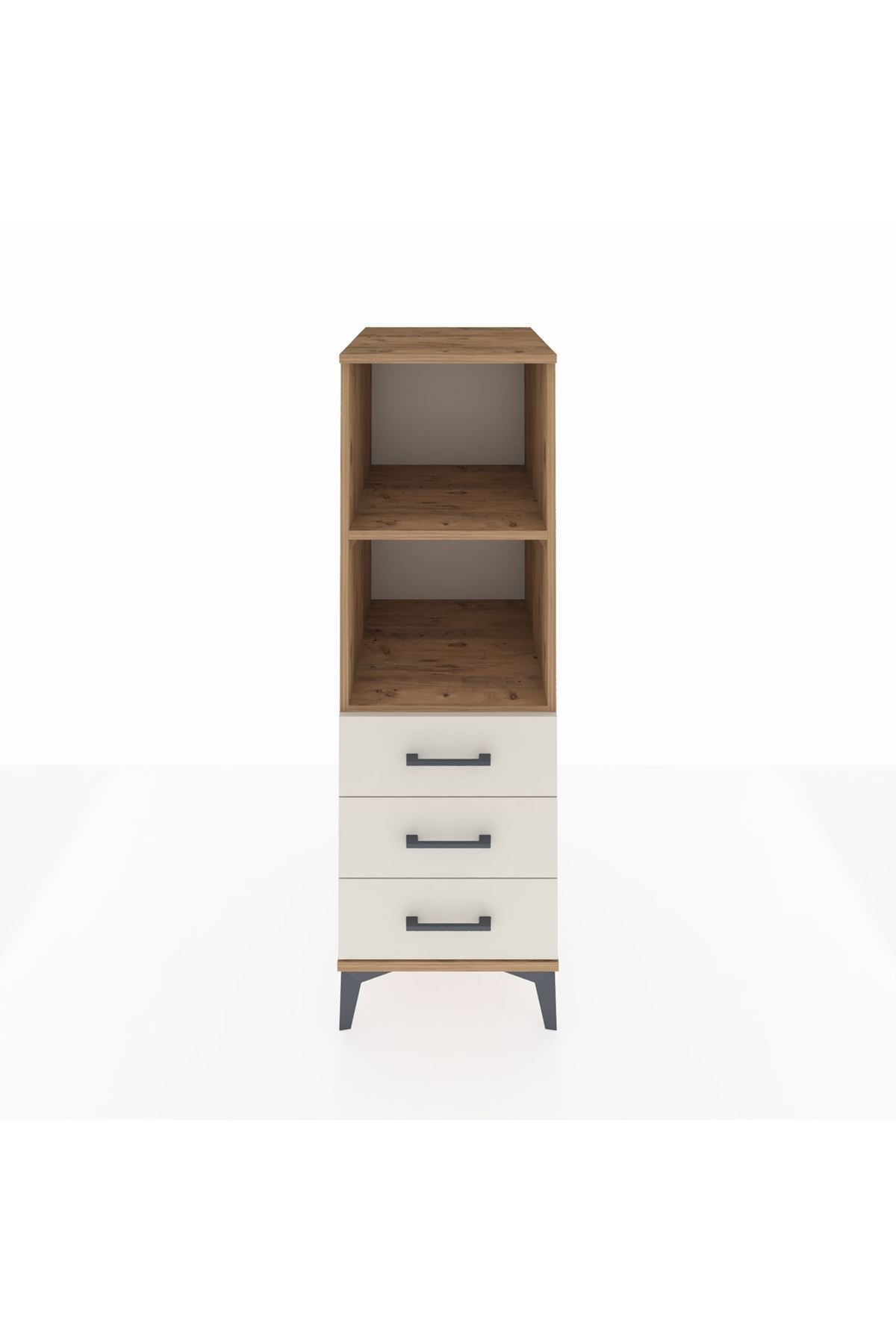 Kronos Dolap 2 Raflı 3 Çekmeceli 44x59x134 - S82M116V7C