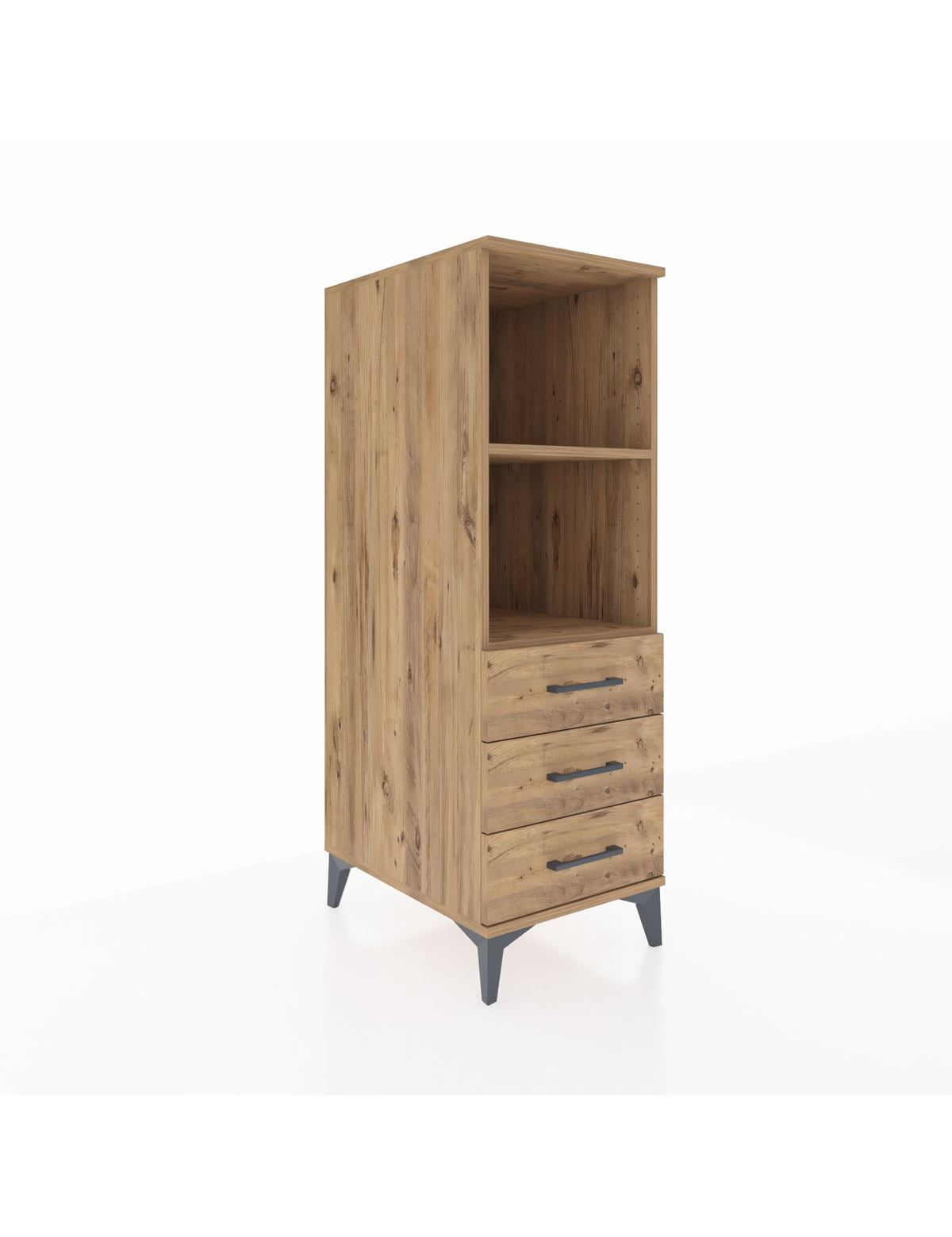 Kronos Dolap 2 Raflı 3 Çekmeceli 44x59x134 - S82M116V9C