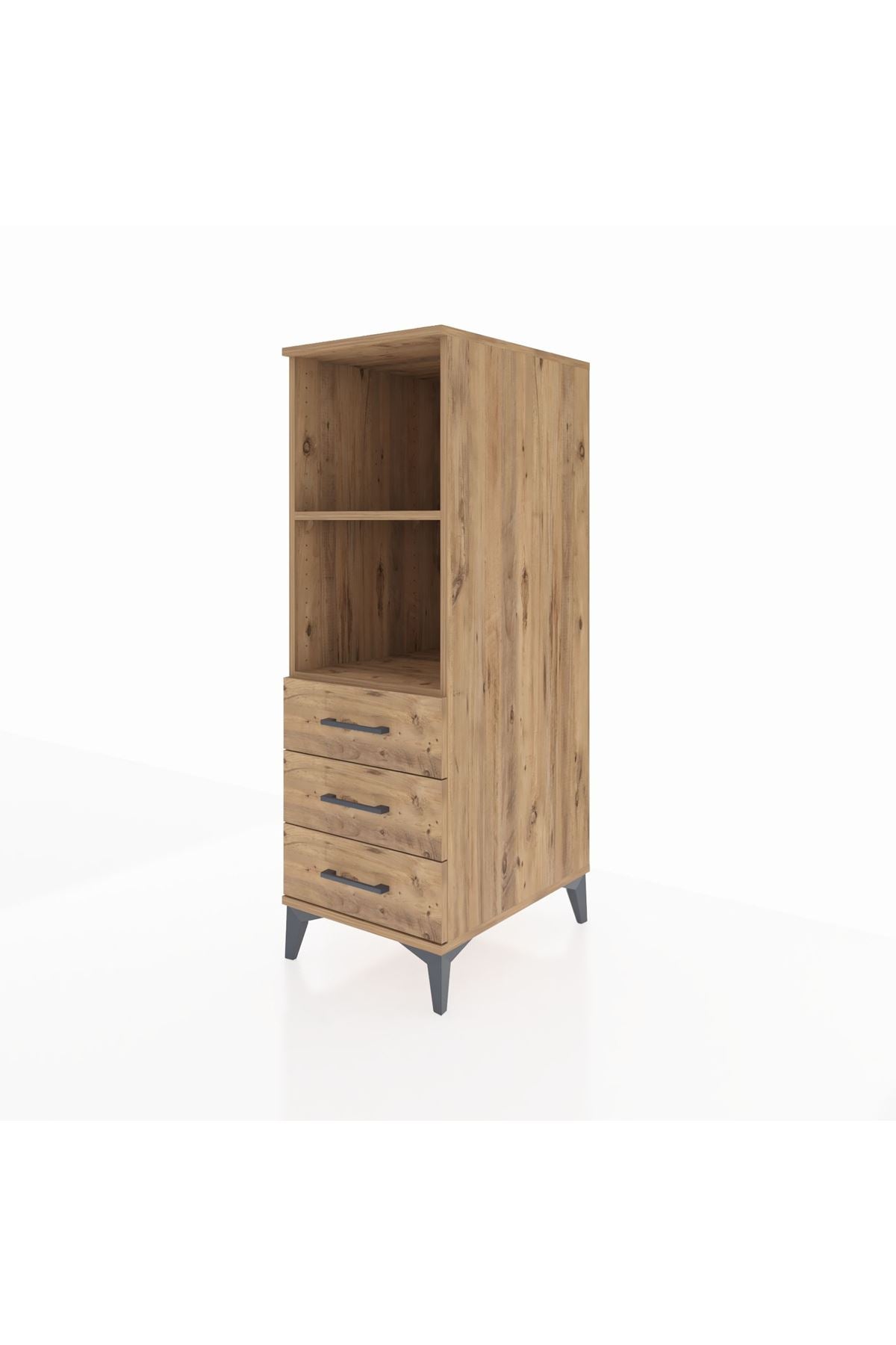 Kronos Dolap 2 Raflı 3 Çekmeceli 44x59x134 - S82M116V9C