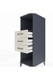Kronos Dolap Tek Raflı 3 Çekmeceli 44x59x134 - S82M117V4C