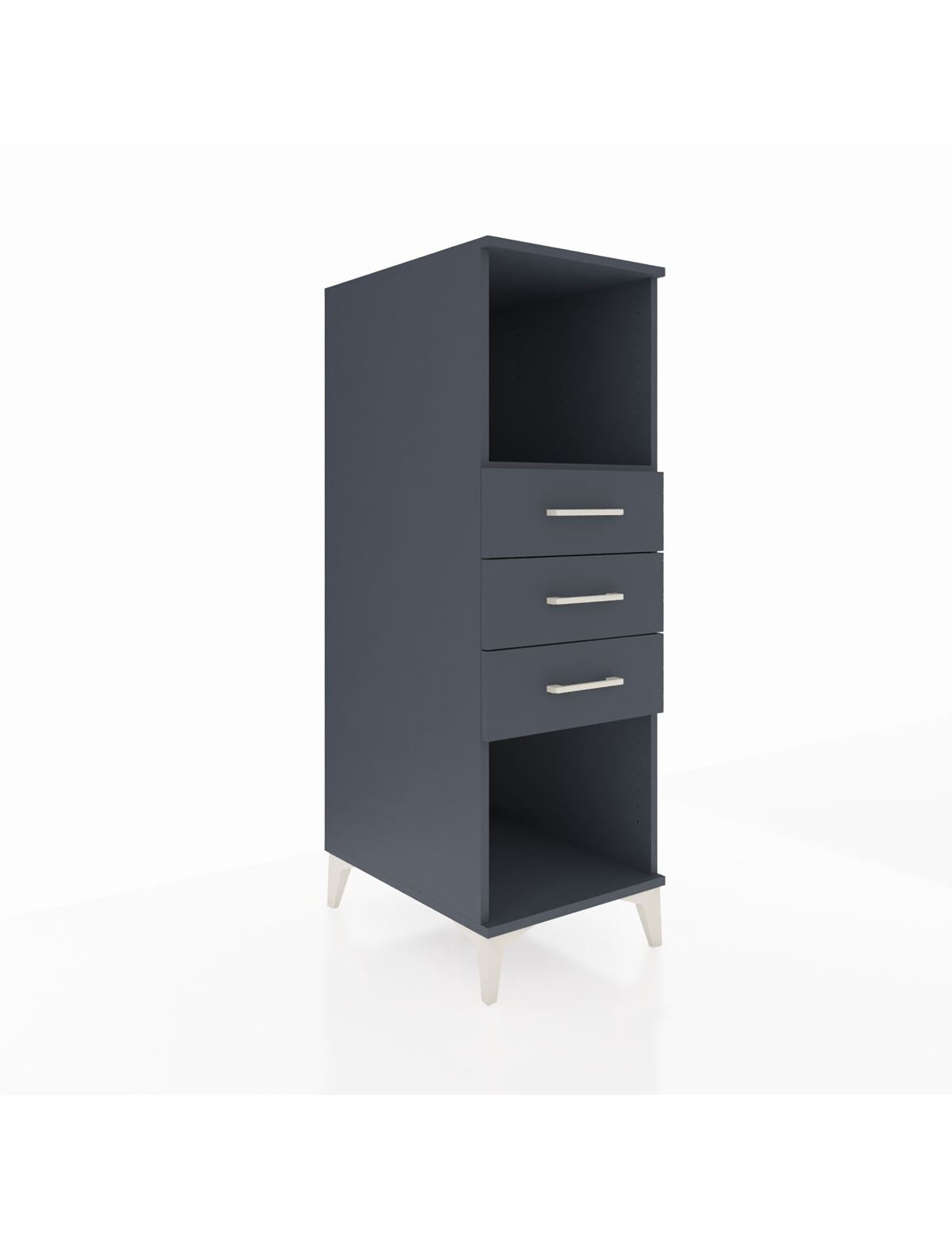 Kronos Dolap Tek Raflı 3 Çekmeceli 44x59x134 - S82M117V5C