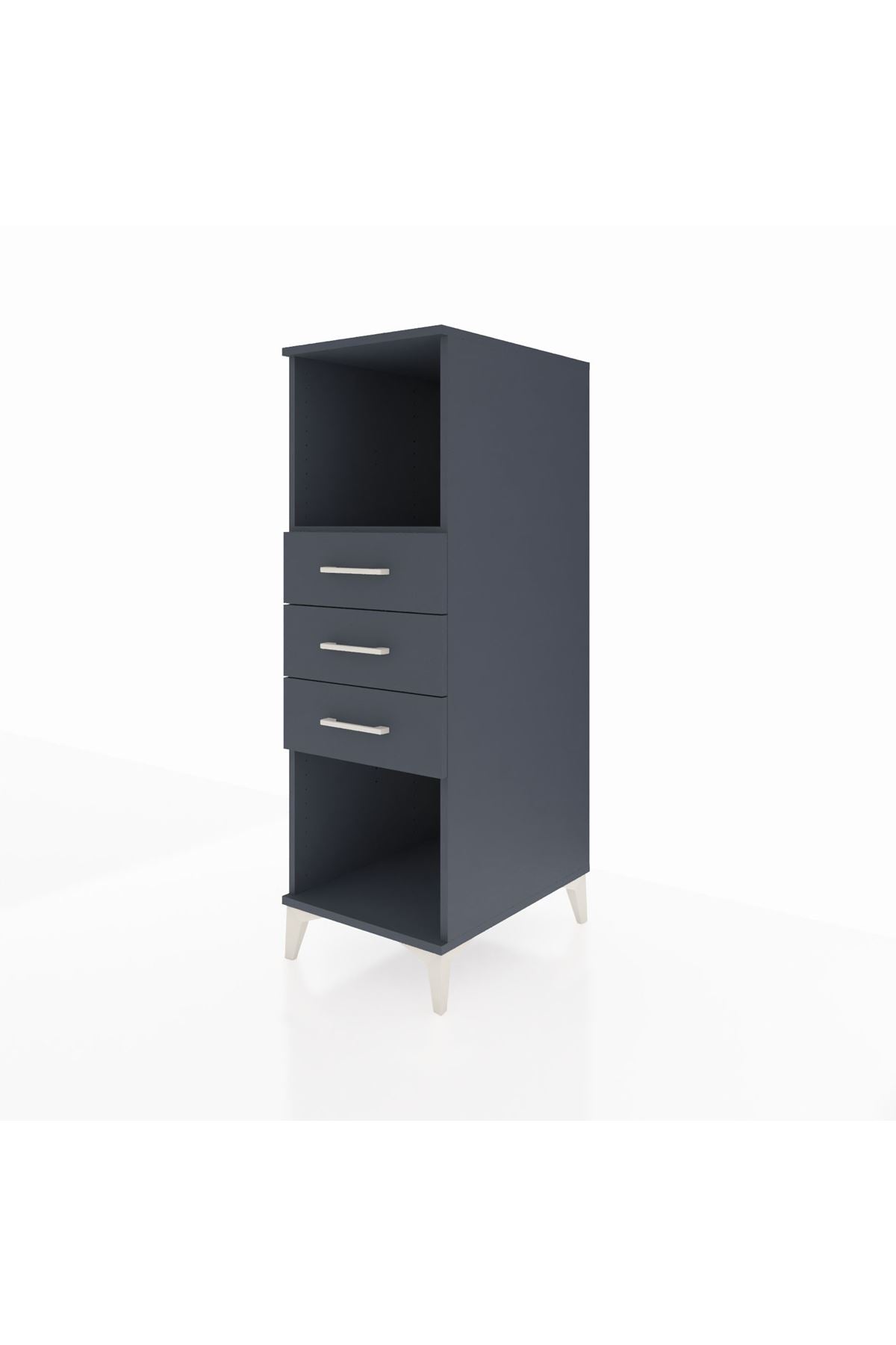 Kronos Dolap Tek Raflı 3 Çekmeceli 44x59x134 - S82M117V5C