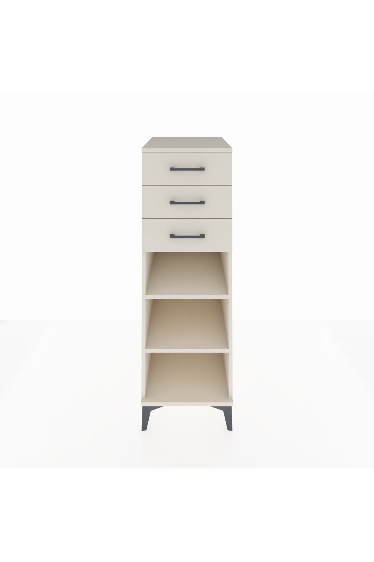 Kronos Dolap 2 Raflı 3 Çekmeceli 44x59x134 - S82M118V1C