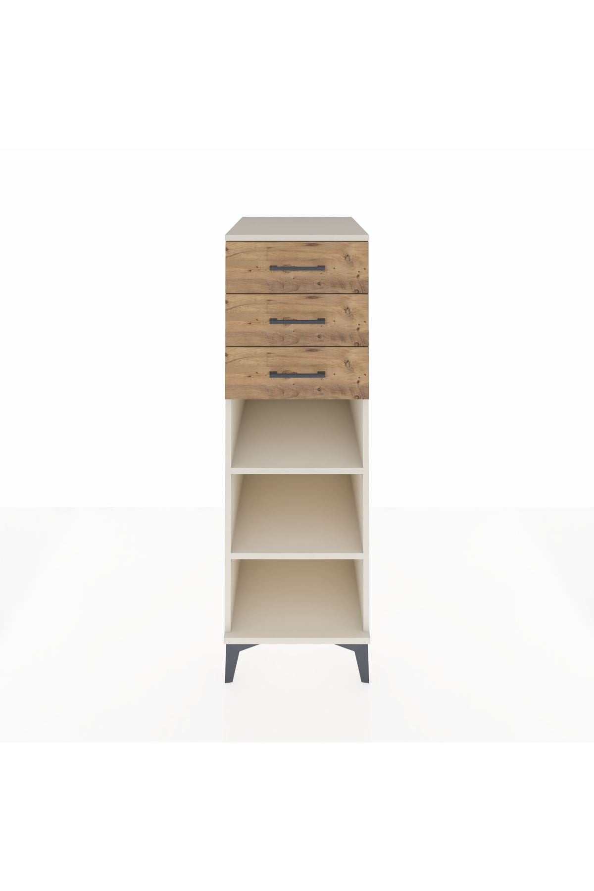 Kronos Dolap 2 Raflı 3 Çekmeceli 44x59x134 - S82M118V3C
