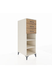 Kronos Dolap 2 Raflı 3 Çekmeceli 44x59x134 - S82M118V3C