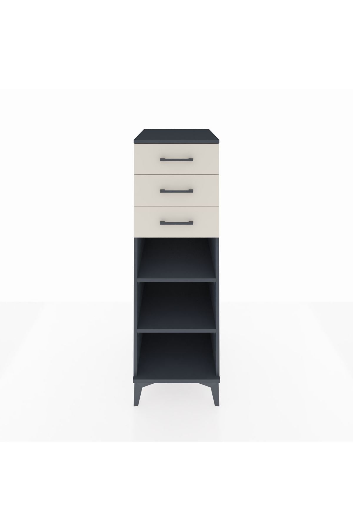 Kronos Dolap 2 Raflı 3 Çekmeceli 44x59x134 - S82M118V4C