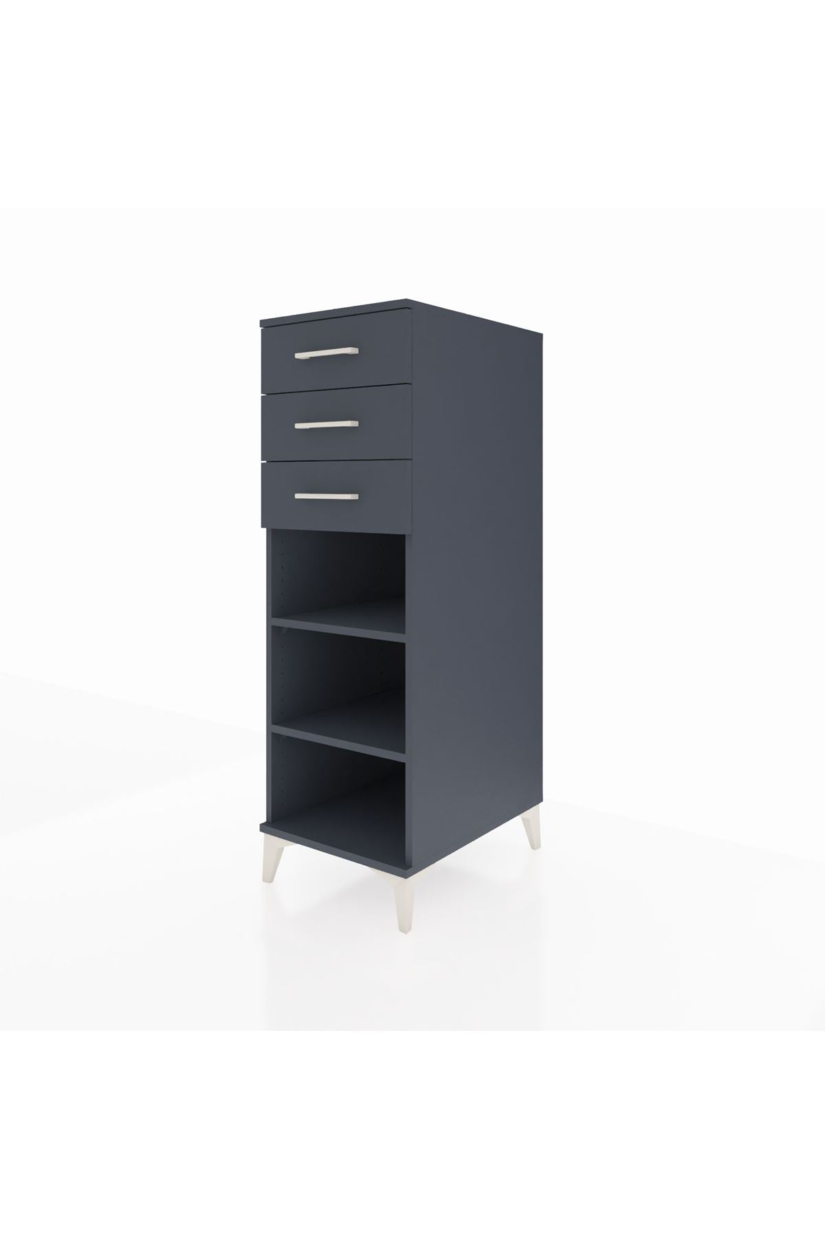 Kronos Dolap 2 Raflı 3 Çekmeceli 44x59x134 - S82M118V5C