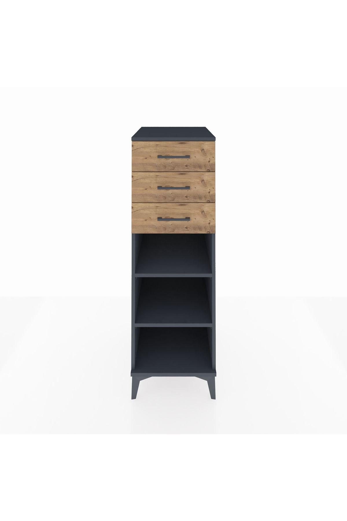 Kronos Dolap 2 Raflı 3 Çekmeceli 44x59x134 - S82M118V6C