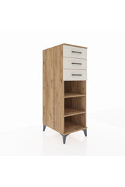 Kronos Dolap 2 Raflı 3 Çekmeceli 44x59x134 - S82M118V7C