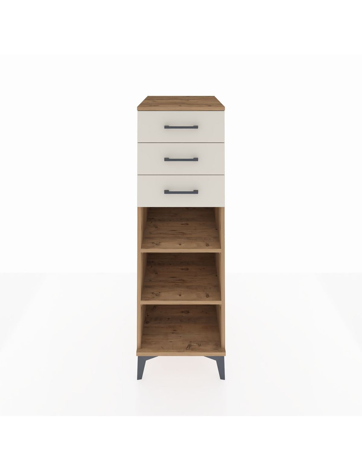 Kronos Dolap 2 Raflı 3 Çekmeceli 44x59x134 - S82M118V7C