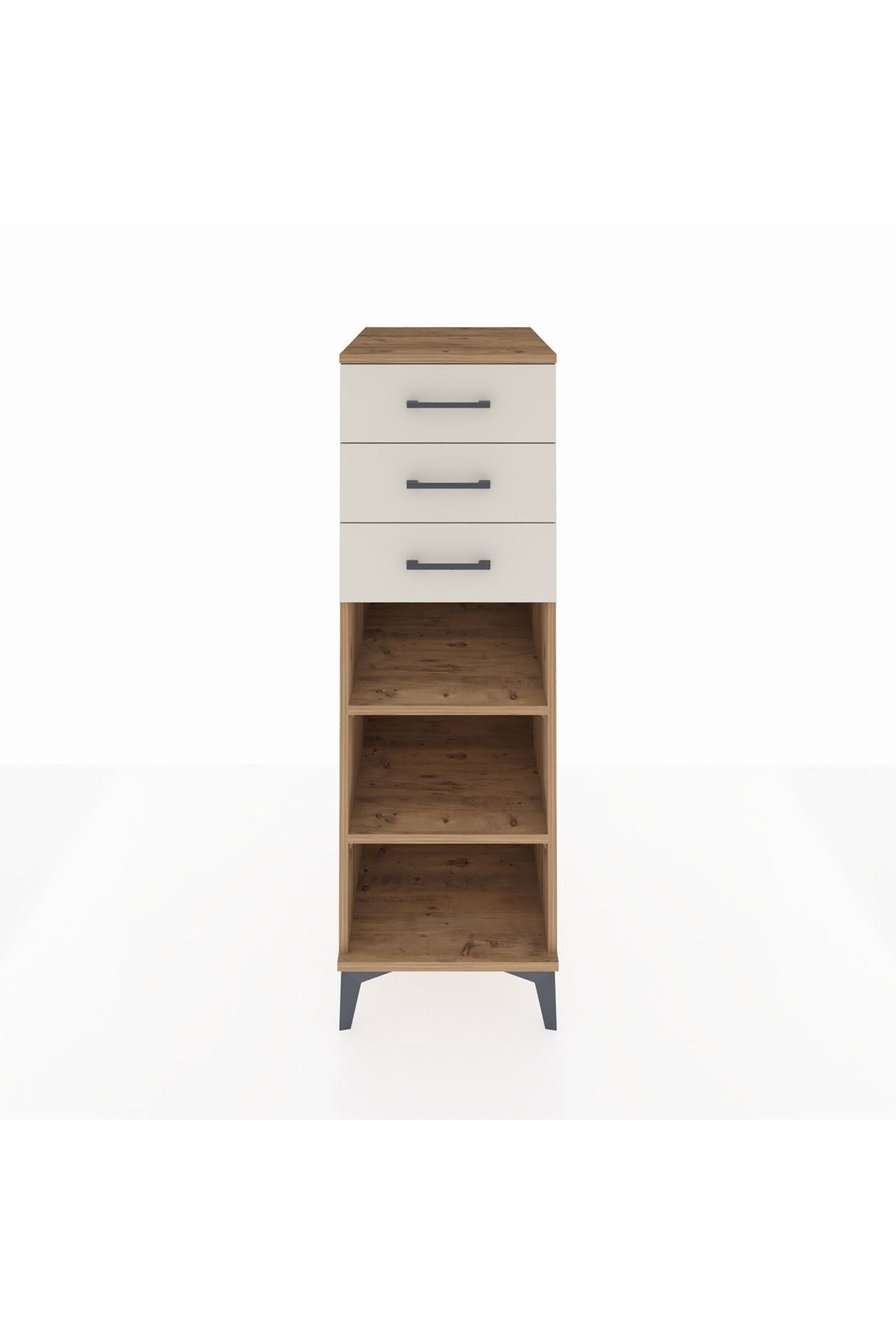 Kronos Dolap 2 Raflı 3 Çekmeceli 44x59x134 - S82M118V7C