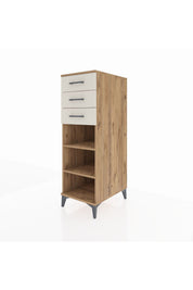Kronos Dolap 2 Raflı 3 Çekmeceli 44x59x134 - S82M118V7C