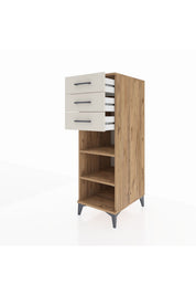Kronos Dolap 2 Raflı 3 Çekmeceli 44x59x134 - S82M118V7C