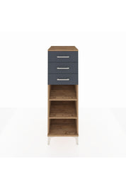 Kronos Dolap 2 Raflı 3 Çekmeceli 44x59x134 - S82M118V8C