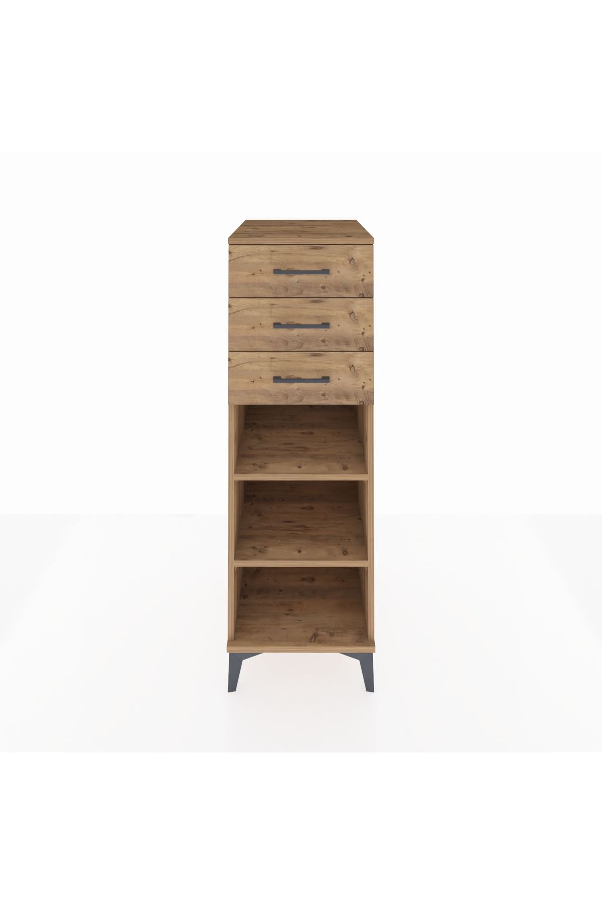 Kronos Dolap 2 Raflı 3 Çekmeceli 44x59x134 - S82M118V9C