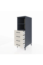 Kronos Dolap 2 Raflı 4 Çekmeceli 44x59x134 - S82M119V4C