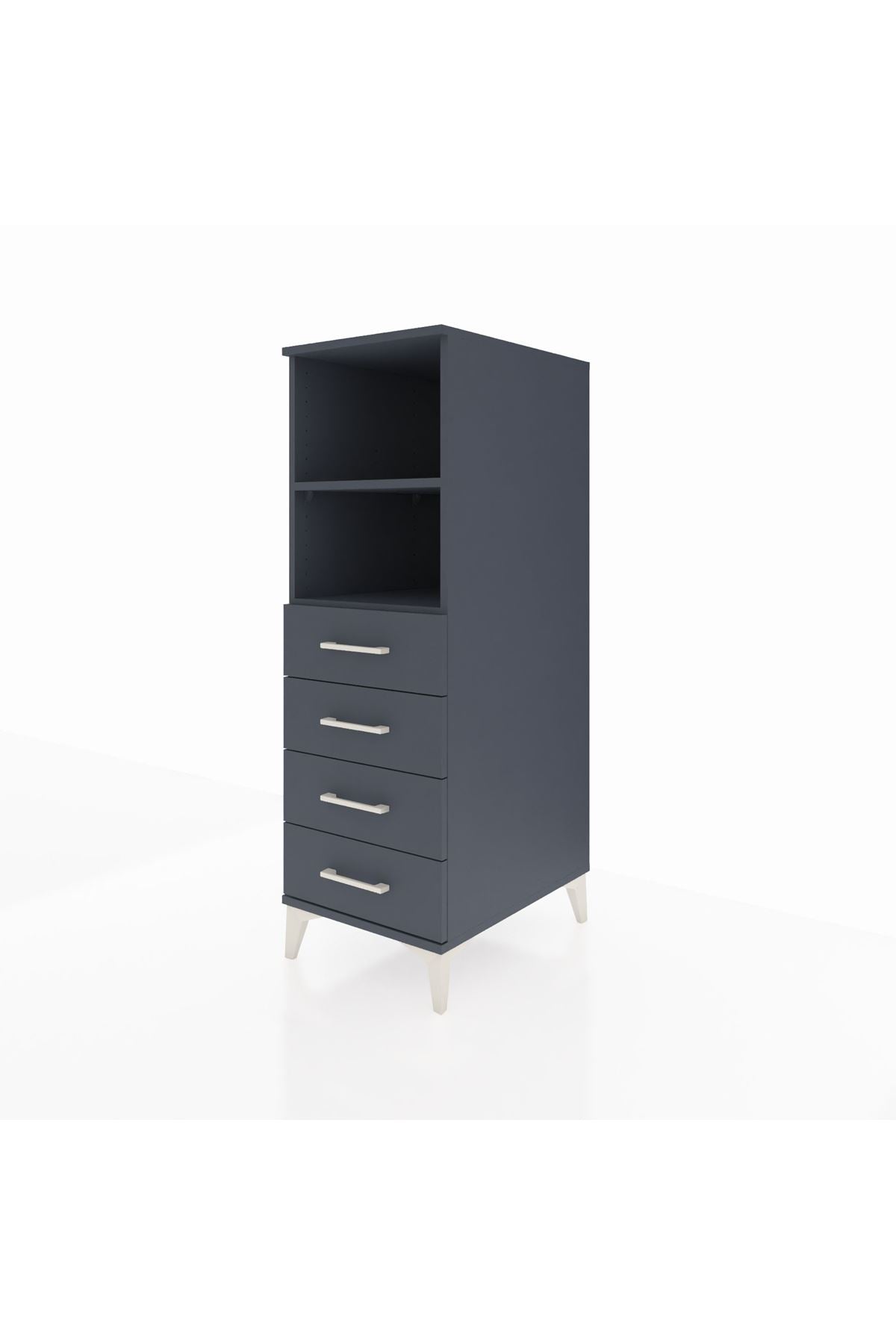 Kronos Dolap 2 Raflı 4 Çekmeceli 44x59x134 - S82M119V5C