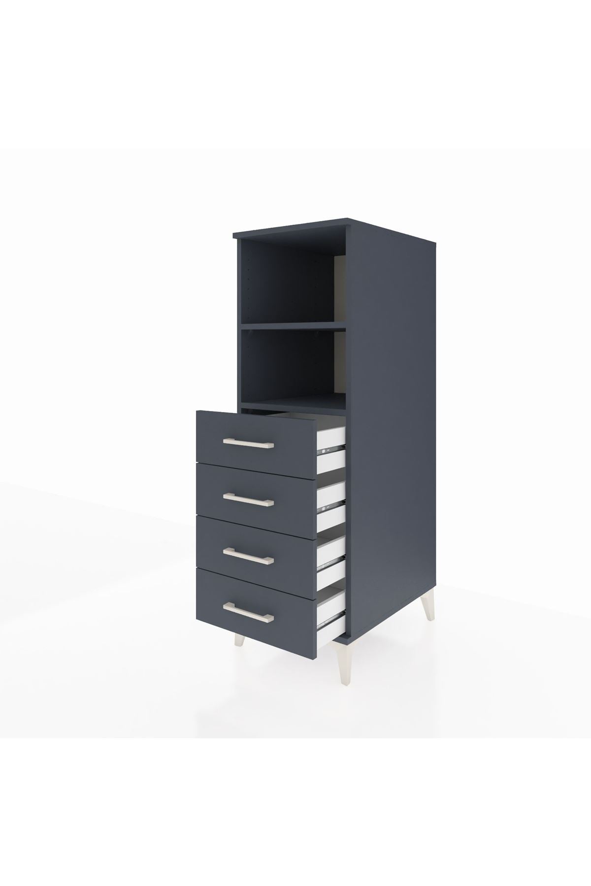 Kronos Dolap 2 Raflı 4 Çekmeceli 44x59x134 - S82M119V5C