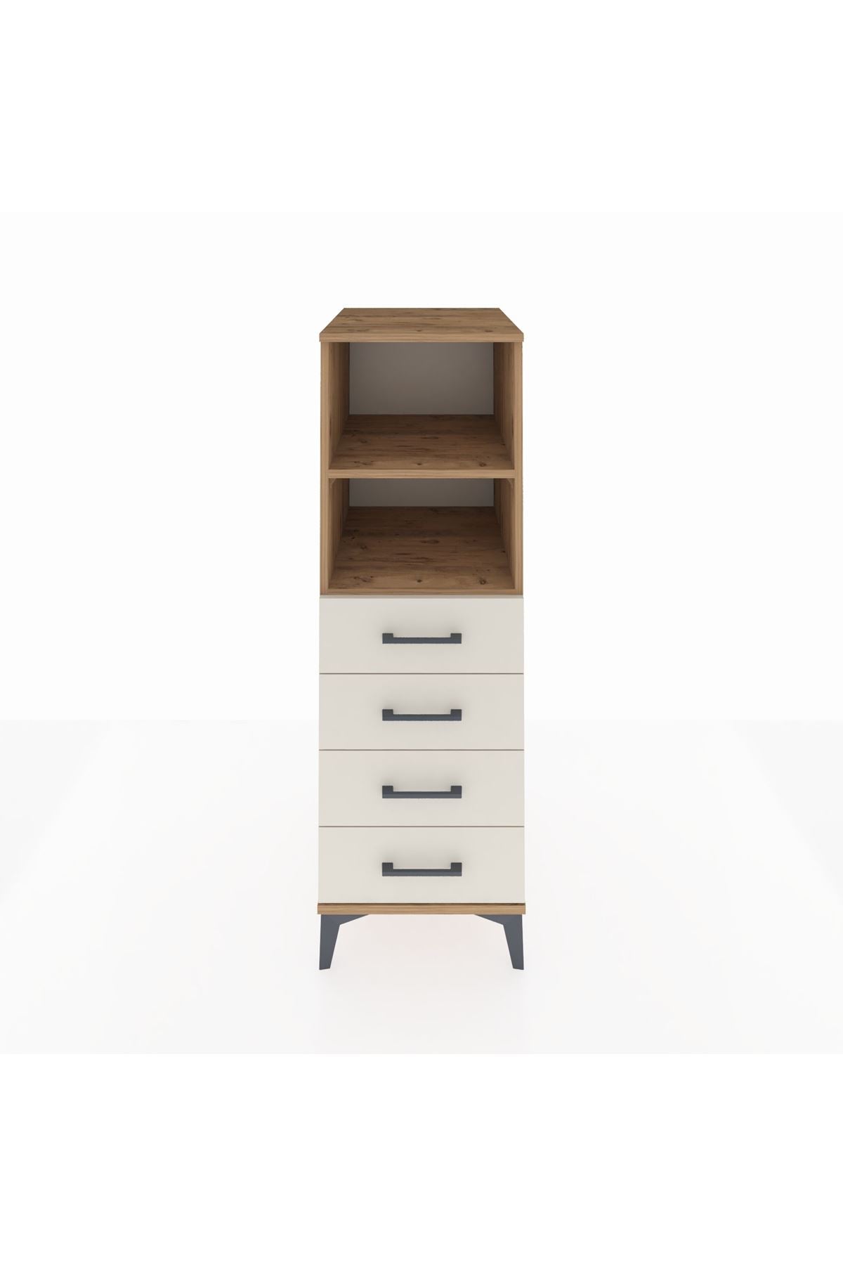 Kronos Dolap 2 Raflı 4 Çekmeceli 44x59x134 - S82M119V7C