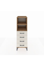 Kronos Dolap 2 Raflı 4 Çekmeceli 44x59x134 - S82M119V7C