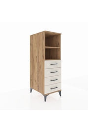 Kronos Dolap 2 Raflı 4 Çekmeceli 44x59x134 - S82M119V7C