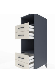 Kronos Dolap 2 Raflı 4 Çekmeceli 44x59x134 - S82M120V4C