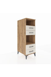 Kronos Dolap 2 Raflı 4 Çekmeceli 44x59x134 - S82M120V7C
