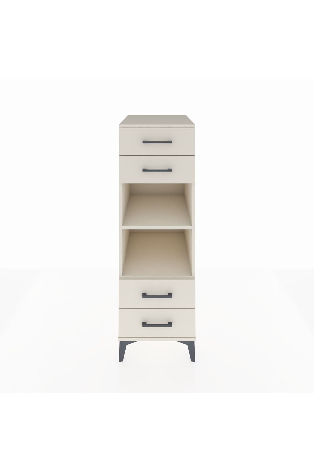 Kronos Dolap 2 Raflı 4 Çekmeceli 44x59x134 - S82M121V1C